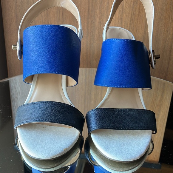 Size 8 summer open toe heels - Picture 6 of 7